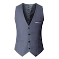 Miniatyrbilde 1 av 2: Herre dressvest Herre business dressvest grå M grey