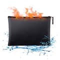 (SC) Protective Fortress, Fireproof Document Bag, Secure Protection, Durable Foldable, Document Holder, Non-Itchy, Large Capacity for Your Valuables