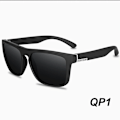 Pikkukuva 2 / 6: QUISVIKER BRAND DESIGN Polarisoidut aurinkolasit miehille ja naisille, muoti aurinkolasit, vintage retro lasit, ajo-lasit QP1 QP1 POLARIZED