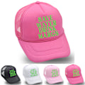 Pikkukuva 4 / 5: Naisten Save Water Drink Margs Baseball-lippis Mesh Snapback Trucker Hat Auringonhattu White