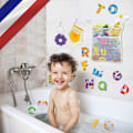 Miniatyrbild 2 av 4: Badkar Dusch Badleksak Förvaringsnät - Baby + GRATIS 4 robusta självhäftande krokar