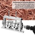 Miniatyrbild 3 av 5: (SC)Portable Cable Stripper with Non-Slip Feed Rollers, Unique Design for Centered Cut, Suitable for Single-Core Cables and Rubber Cables