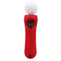 Miniatyrbillede 1 af 4: pc Til Playstation Ps Vr Move Motion Controller Skridsikker Silikone Gummi Beskyttelsesetui Sort Blå Rød Happy H [DB] Red