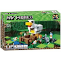 Miniatyrbilde 1 av 2: 584 deler The Deep Dark Battle Blocks Chicken Coop No Box