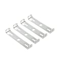 Miniatyrbillede 1 af 4: [4 stk] Loftlampebeslag 115mm Hængende lampetilbehør Loftlamper Loftlampe Baseplade Loftlampeplader Pladeholder en