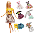 Miniatyrbild 1 av 5: 10 st 30 cm Barbie kläder accessoarer modekläder klänningar