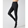 Miniatyrbillede 4 af 5: Dame Fleeceforet Leggings Varme Tykke Strømper Termiske Fløjl Bukser Mavekontrol Blød Strækbar