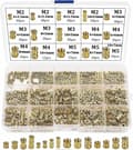 [SC] Female Threaded Insert M2 M3 M4 M5 Brass Threaded Sleeves Compatible with 3D Printing 330pcs - Perfect