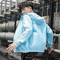 Pikkukuva 1 / 5: Kesän aurinkosuoja nopeasti kuivuva vaatetus miesten ja naisten takit ja tuulitakit LGL Vaaleansininen 2XL Light blue