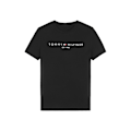 Miniatyrbild 1 av 5: Tomy Hilfiger Herrträningsdräkt Casual Sommar Kortärmad T-shirt Topp Shorts Set Sportkläder Svart Black L