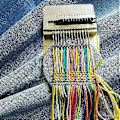 Miniatyrbilde 3 av 5: Mini Loom Speedweve Type Veveredskap, Møbeltapetsering Loom Rask Mini Reparasjon Praktisk Møbeltapetsering Loom DIY Vevkunst 14 Kroker