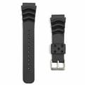 22MM Black Rubber Strap/Replacement Band for SEIKO DIVER'S Watch