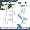 Miniatyrbillede 4 af 5: Professionel 3D-printpen med OLED-display Blue