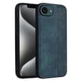 [SC] For iPhone 16e Case Protective PU Leather Covered TPU Phone Case Green