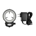 (SC) Adjustable Brightness 144 LED Ring Light for Microscope Camera (Black, US Plug)