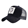 Pikkukuva 1 / 2: Piirretty baseball-lippis Cap eläimet Mesh Cap ulkona W Wolf