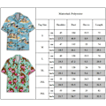 Miniatyrbild 2 av 5: Herr Hawaiian Button Up Casual Skjorta Rolig Nyhet Kortärmad Semester Strand Toppar C C M