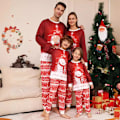 Miniatyrbillede 2 af 5: Familiematchende Pyjamas til Jul 2024 - Snemand & Klar Mønster - Voksen, Børn & Baby - Pyjamas, Nattøj, Outfit, Pjs, Tøj til Kvinder Dad L