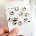 Miniatyrbillede 4 af 5: INF Brosche knapper broche nåle 30-pak model 1 Flerfärgad MultiColor