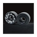 Miniatyrbillede 4 af 5: 4 stk. skateboardtilbehør, dobbelt warping, 70x51 mm, 82a glideplade, slibeskive, longboardhjul