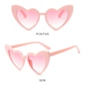 Miniatyrbillede 4 af 10: 6 stk. Hjerteformede Solbriller Kærligheds Hjerte Solbriller 6 STK - PINK 6Pcs -  Pink Gray 6Pcs -  Pink Gray