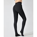 Miniatyrbillede 5 af 5: Dame Fleeceforet Leggings Varme Tykke Strømper Termiske Fløjl Bukser Mavekontrol Blød Strækbar