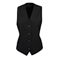 Miniatyrbillede 1 af 2: Premier Dame/Dame Linned Vest L Sort Sort Black L