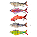 Miniatyrbilde 8 av 10: Selvsvømmende Fiskeagn USB Oppladbar D