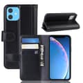 [SC] Ægte læderetui iPhone 11 Sort