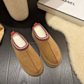 Miniatyrbillede 9 af 10: Platform-tøfler Fleece-tøfler KHAKI 41 Khaki Khaki 41