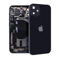 (SC) iPhone 12 Mini Bagside med Komplet Ram Original - Sort