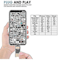 Miniatyrbild 2 av 4: 4-i-1 USB-minne med lagring för iPhone, iPad, PC, iOS och Android (128 GB)