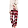 Miniatyrbilde 9 av 9: Perfekt Familiepyjamassett for Julaften - Matchende Pyjamas for Barn, Menn og Kvinner - Perfet Kid Kid 6T