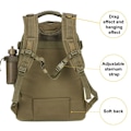 Miniatyrbilde 3 av 5: 60L Stor Militær Taktisk Ryggsekk Army Molle Assault Ryggsekk Menn Ryggsekker Reise Camping Jakt Vandring Utvidbar Ryggsekk Y MULTICAM