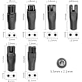 Miniatyrbillede 4 af 5: MH-5V 6 stk., 1M USB-oplader til elektriske barbermaskiner, barbermaskiner