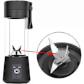 Miniatyrbillede 4 af 4: Højkvalitets Trådløs Mixer / Blender 380 ml Sort 1-Pak