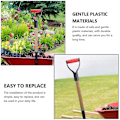 Miniatyrbilde 5 av 5: 2 stk D-håndtak for spade Plast Gode håndtilbehør for snøspade graving rive