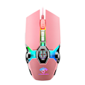 Miniatyrbillede 1 af 5: Gaming Mus USB Kablet Computer Kontor E-Sports Lysende RGB Mekanisk