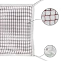 Pikkukuva 3 / 5: 6,1m * 0,75m Urheilukoulutus Badmintonverkko Ulkokenttä Tennisverkko Tummanvihreä SQBB