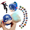 Miniatyrbild 1 av 3: Kids Projektionshandledsskydd Justerbart Remband Klockor Mod American team