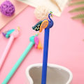 Pikkukuva 5 / 5: 8-pakkauksen sininen geeli mustekynät Cartoon Creative Stationery söpö Peacock kynät koulu palkinto opiskelijat lahja lapset kynät
