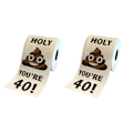 Miniatyrbild 1 av 5: 3 Rullar Rolig Toalettpapper Födelsedagspresenter För Kvinnor Män Present Toalettpapper Badrumsskämt Roligt Papper, 40