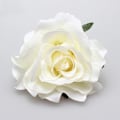 Miniatyrbilde 1 av 5: DIY Hodeplagg Hårtilbehør til Bryllup Bryllup Flokkering Stoff Rød Rose Blomst Hårnål Hårklipp Bryllupsfest Tilbehør A-beige