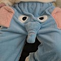Miniatyrbillede 4 af 7: Sjove Elefantbukser, Søde Tredimensionelle Par Pyjamasbukser, Par Gaver til Kvinder og Mænd Blå M Blue