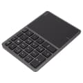 Miniatyrbild 5 av 8: (SC) Wireless Numeric Keypad Touchpad Design 22 Keys 2.4G Dual Mode Connection Type C Interface Laptop Keyboard Gray 0.1