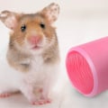 Pikkukuva 2 / 5: Pieni Lemmikintunneli, Taittuva Leikkipiippu Hamsterille, Telttatunneli, Vaaleanpunainen, 1 kpl