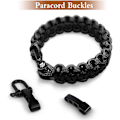 Pikkukuva 5 / 5: Paracord-rannekkeet, 10 kpl lukkoja, selviytymiskäyttöön