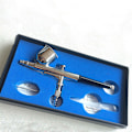Miniatyrbillede 2 af 5: Airbrush Metal Stærk Komfortabelt Greb Airbrush Sprøjte til DIY Model Inkjet Maleri Kunst Håndværk Fremstilling 0.5 Kaliber