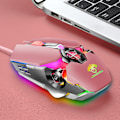 Miniatyrbillede 2 af 5: Gaming Mus USB Kablet Computer Kontor E-Sports Lysende RGB Mekanisk