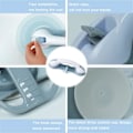 Miniatyrbilde 2 av 5: Trekk for 1-seters sofa, stretch, trykt, polyester og spandex
